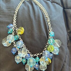Statement Multicolor Beaded Necklace - Unbranded